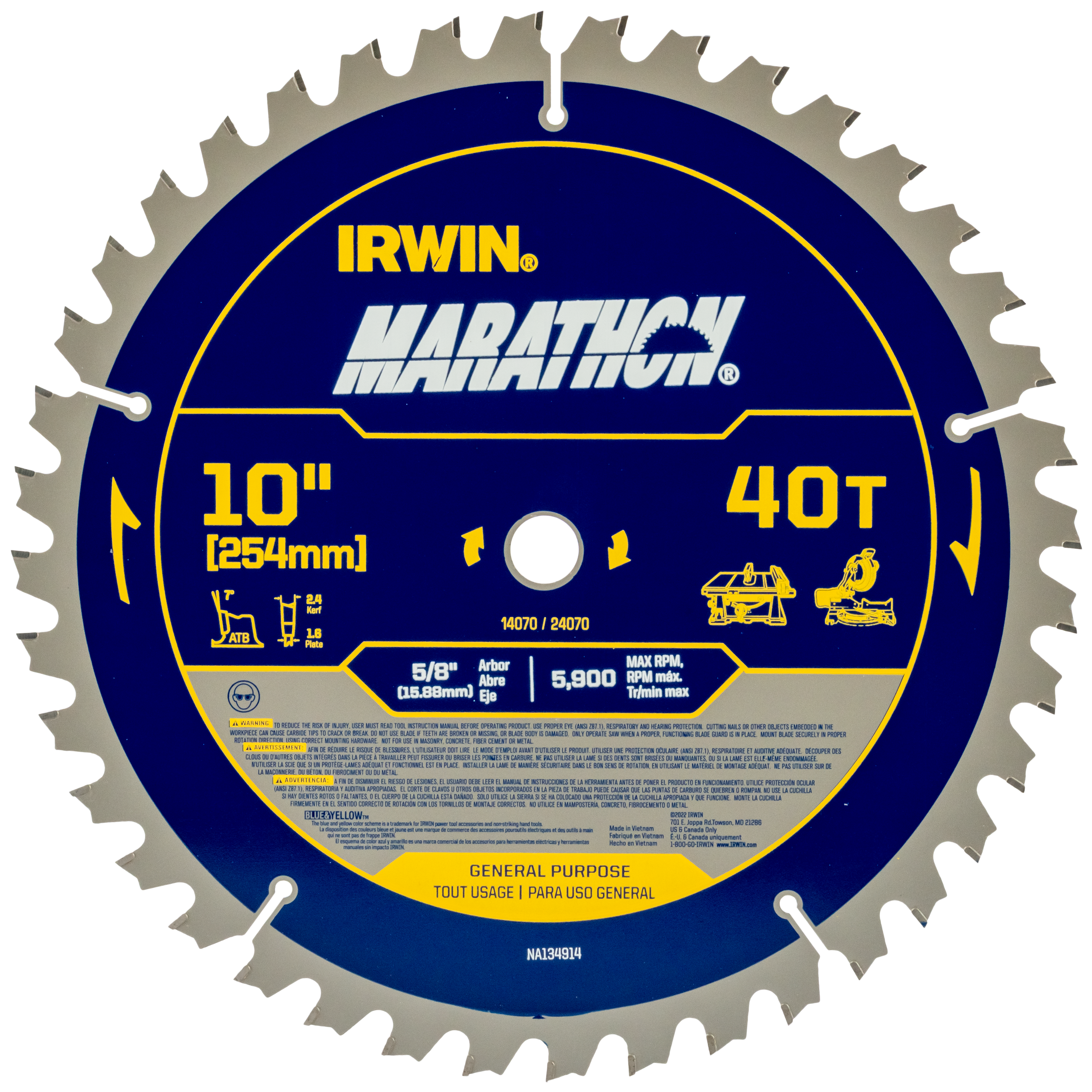 Circular Saw Blades - Smooth - Cut Combination